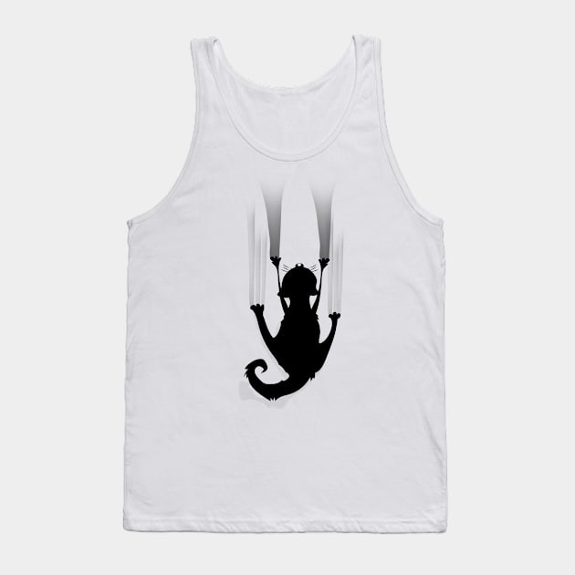 Cat Climb Tank Top by nickemporium1